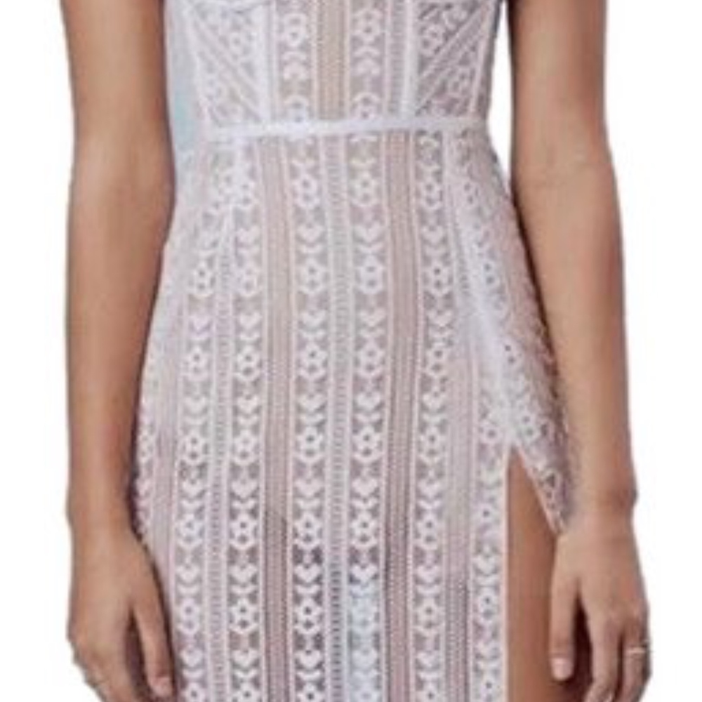 For Love and Lemons White Lace Dress